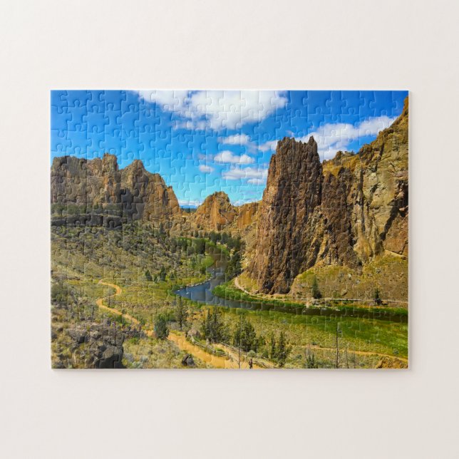 Smith Rock Oregon. Pussel (Horisontell)