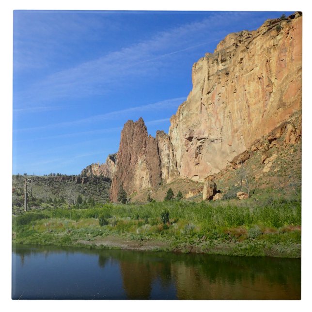 Smith Rock State Park, OR Kakelplatta (Framsidan)