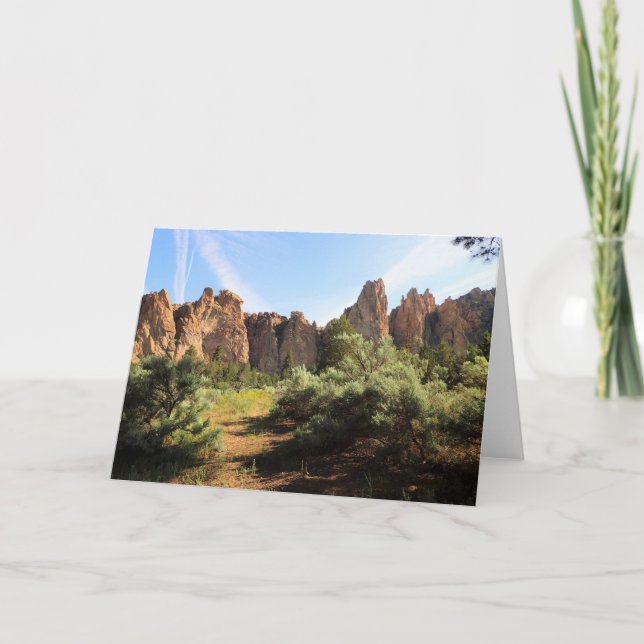 Smith Rock State Park, OR Kort (Framsida)