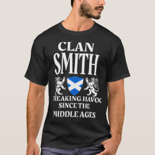 Smith Scottish Klan Scotland Family Namn T Shirt