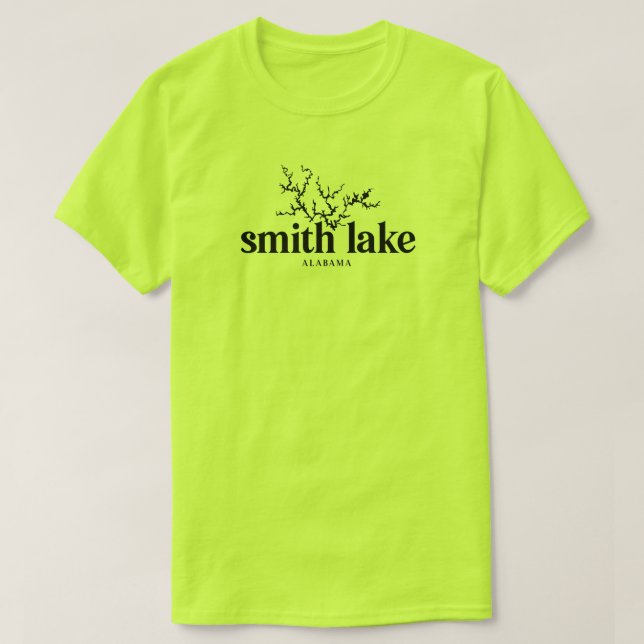Smith Sjö Alabama Karta Tee (Design framsida)
