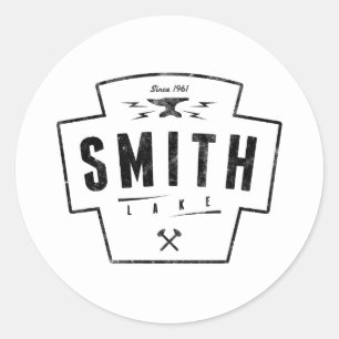 Smith Sjö Runt Klistermärke