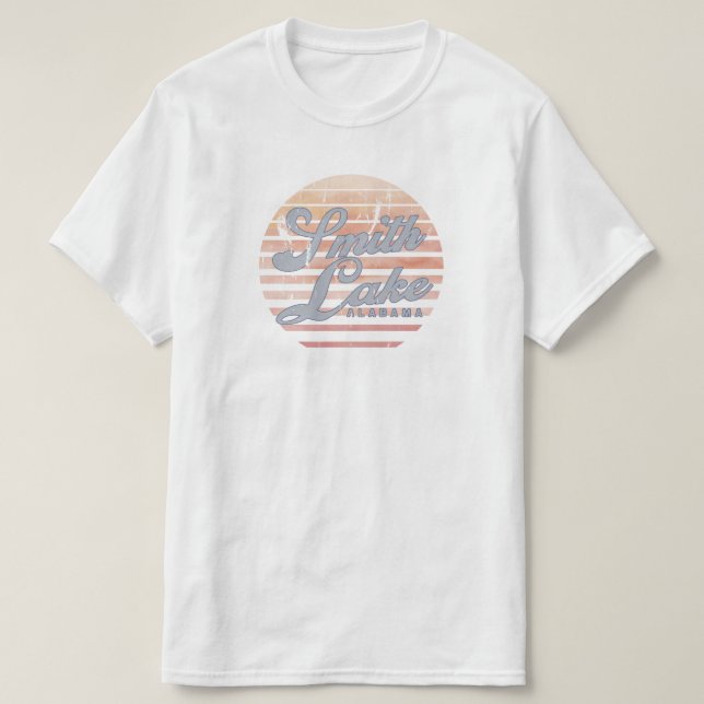 Smith Sjö Sunset T Shirt (Design framsida)