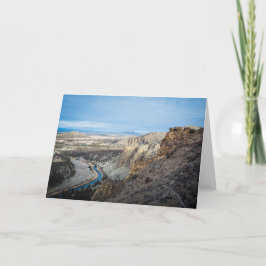 Smith Sten Canyon Greeting Card (tomt) Kort