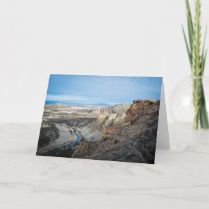 Smith Sten Canyon Greeting Card (tomt) Kort