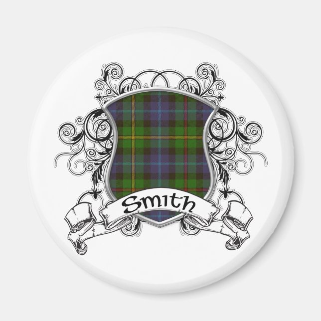 Smith Tartan Shield Magnet (Framsidan)