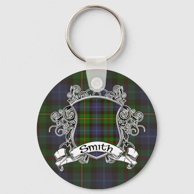 Smith Tartan Shield Nyckelring (Framsida)
