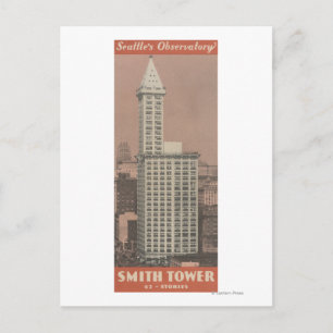 Smith Tower, Seattles observatorium Vykort