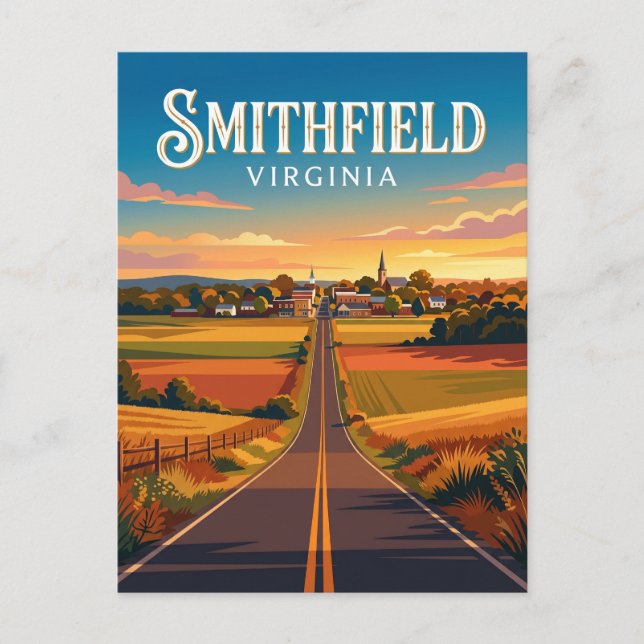 Smithfield USA Vykort (Framsida)
