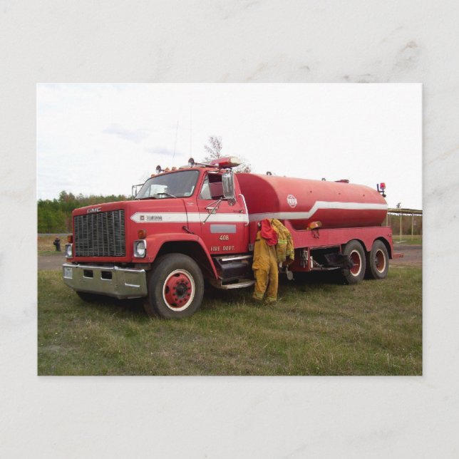 Smithland Volunteer Fire Department Postcard #3 Vykort (Framsida)