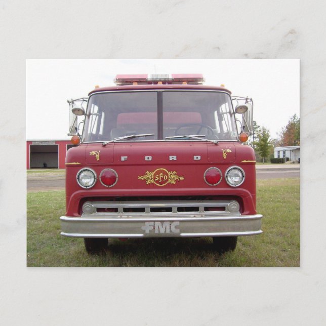 Smithland Volunteer Fire Department Postcard #6 Vykort (Framsida)