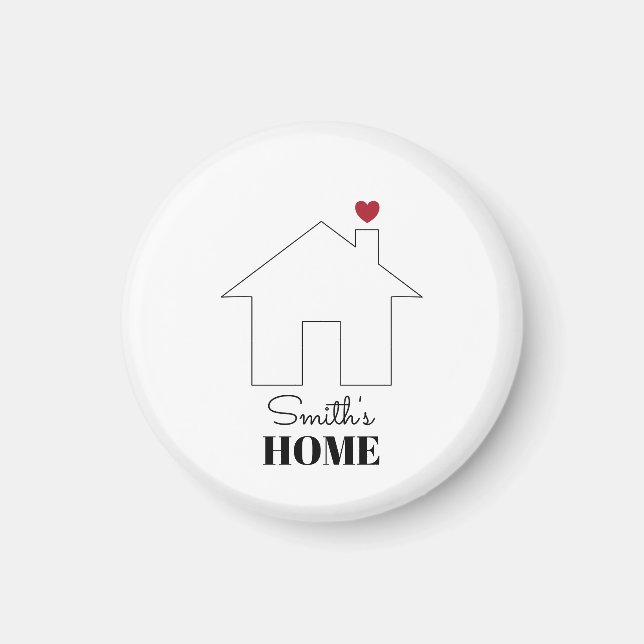 Smith's Home with Heart Magnet (Framsidan)