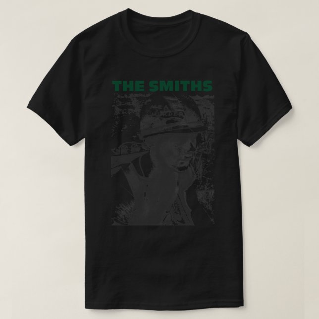 Smiths Kött är Murder Punk Sten Morissey Retro T Shirt (Design framsida)