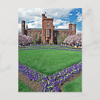 Smithsonia Castle och Haupt Garden Vykort