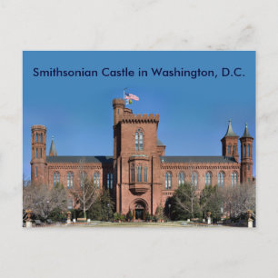 Smithsonian Castle i Washington, D.C. Vykort