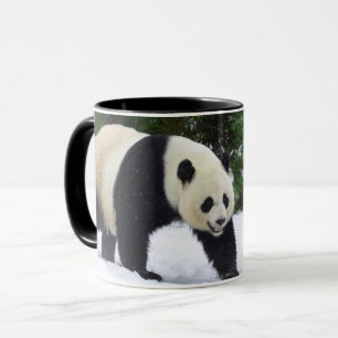 Smithsonian   jättePandas i snön Mugg