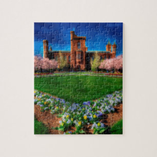 Smithsonic Castle Garden Cherry Blommars Pussel
