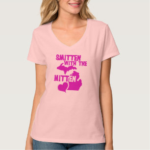 Smitten med kattungen t shirt