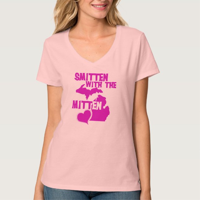 Smitten med kattungen t shirt (Framsida)