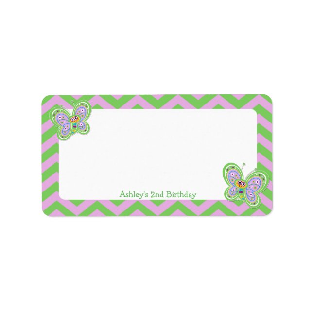 Smittflugan 2:a födelsedag Skrapbodsem 2 Adressetikett (Framsidan)