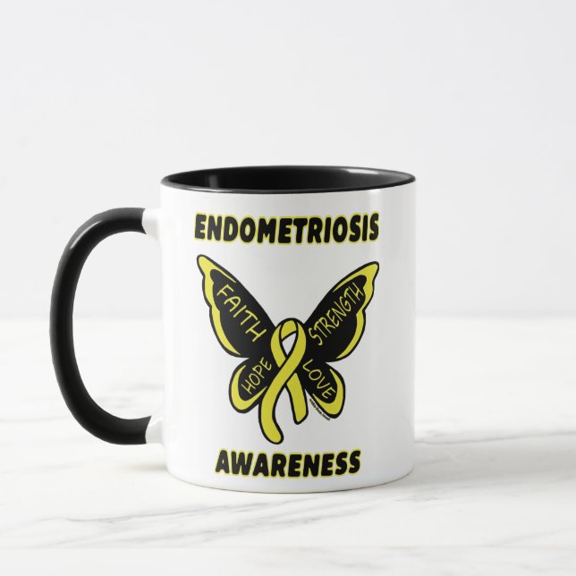 Smittflugan/medvetenhet ...Endometrios Mugg (Vänster)