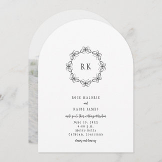 Smittflugor runt bröllopsinbjudan inbjudningar