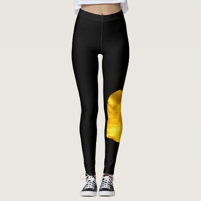 Smittkoppsblomma Leggings (Framsida)