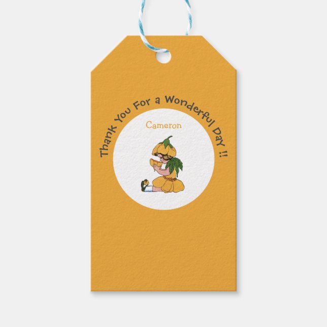 Smittkoppssamlingar för barn, vimiskt blomma i Par Presentetikett (Framsidan)