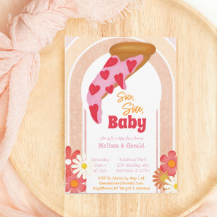 Smittsegmentets babyskor Pizza Party Inbjudningar