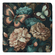 Smöbler och blommor mörkens klassiska utformning