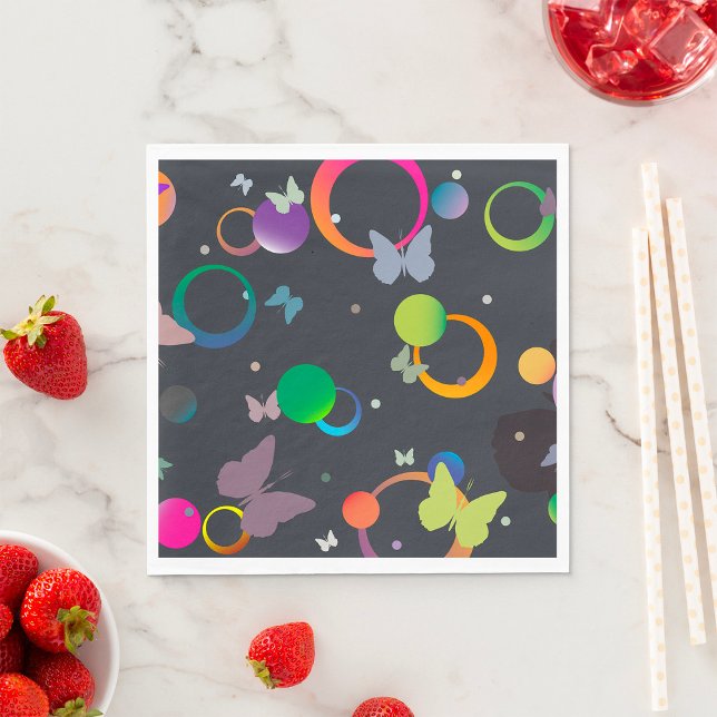 Smöbler och bubblor pappersservett (Skapare uppladdad)