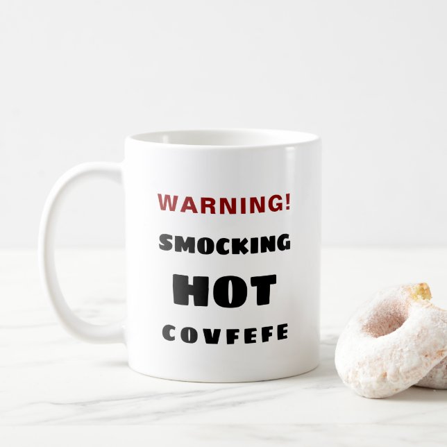Smocking hoade Covfefe Kaffemugg (Med munk)