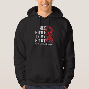 Smögar hans kamp är min kamp mot hjärtsjukdomar hoodie