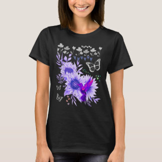 Smögel och Hummingbird hittar Garden Butte T Shirt
