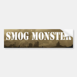 Smogmonster Bildekal
