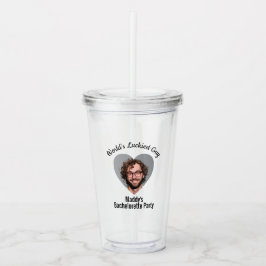 Smöjsanpartaj Foto Tumbler Lyckligaste Killen Take Away Mugg