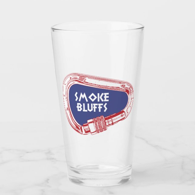 Smoke Bluffs klätting Carabiner Glaskopp (Framsida)