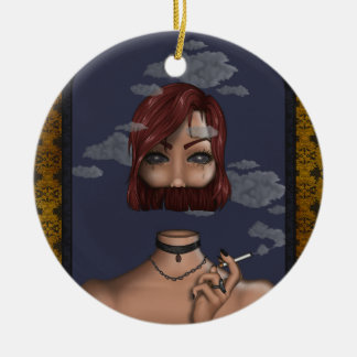 Smoke Julgransprydnad Keramik