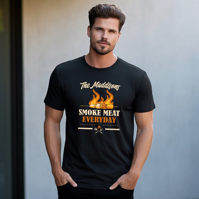 Smoke Kött Varje dag Personlig T Shirt (Skapare uppladdad)