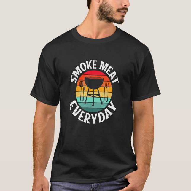 Smoke Meat Everyday T Shirt (Framsida)