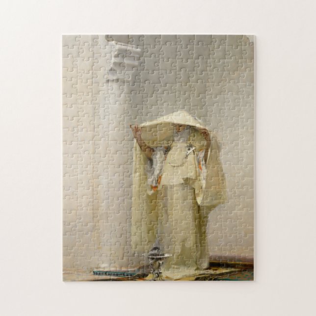 Smoke of Ambergris, 1880 av John Singer Sargent Pussel (Vertikal)