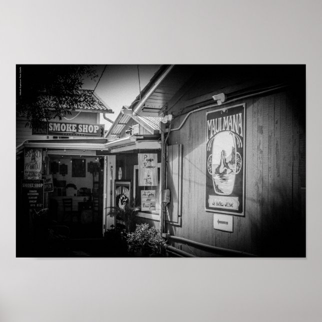 Smoke Shop Poster (Framsidan)