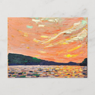Smoke Sjö, målare av Tom Thomson Vykort
