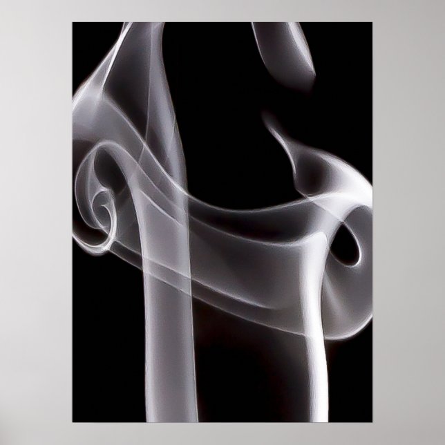 Smoke Swirls Poster (Framsidan)