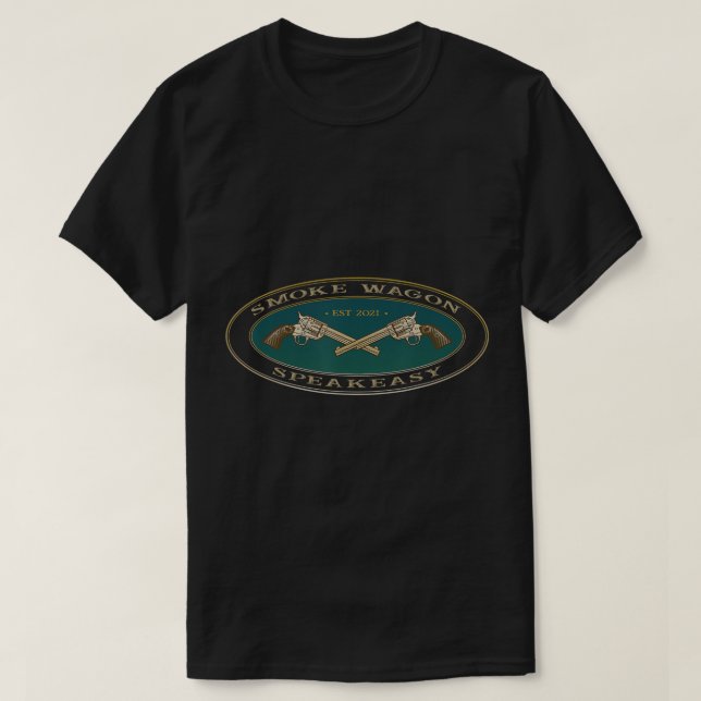 Smoke Wagon Speakeasy T-Shirt (Design framsida)