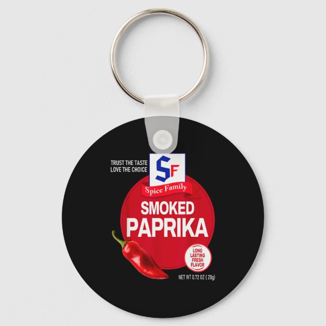 Smoked Paprika Halloween Sce Costume Group Matchin Nyckelring (Framsida)