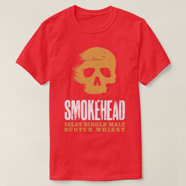 Smokehead Scotch Whisky T Shirt (Design framsida)