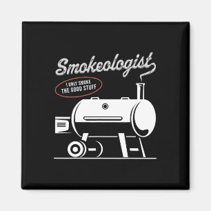 Smokeolog Bbq Pappa Funny Smoking Kött Smoker Rbe Magnet