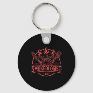 Smokeolog Bbq Smoker Kött Rökning Verktyg Grillin Nyckelring