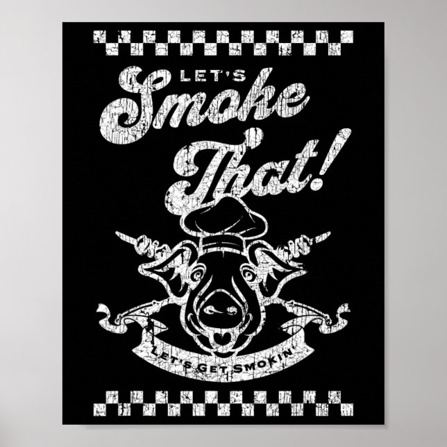 Smoker Chef Pappa Far Poster (Framsidan)